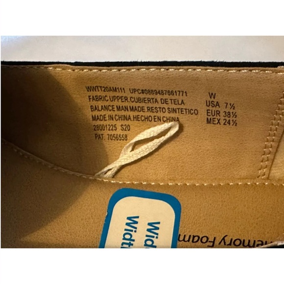 Time and Tru Womens Microsuede Studded Loafers Slip On Flats Comfy Size 7.5 Wide - Picture 10 of 10